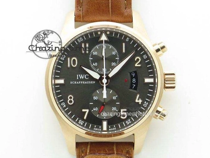 MIROTIME 0326 Efficient Mark XVIII Le Petit Prince IW327001 SS MKS 1:1 Best Edition White Dial On Leather Strap MIYOTA9015 V 7220